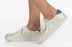 FINAL SALE - Women's White (Navy Mustache) BILLY Sneakers 18 FINAL SALE - Women's White (Navy Mustache) BILLY Sneakers -Billy Footwear BW22128 101 studio standing 1 940x614 9f790290 c125 41f9 9bf3 ef8f649a11a4