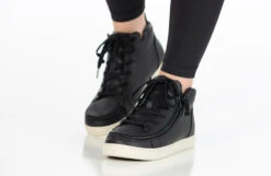 FINAL SALE - Women's Black BILLY Sneaker Lace Mid Tops 19 FINAL SALE - Women's Black BILLY Sneaker Lace Mid Tops -Billy Footwear BW22135 001 studio standing 2 940x614 6ed14d79 c7fe 459a a0be ee716a42eceb
