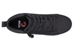 FINAL SALE - Women's Black To The Floor BILLY Sneaker Lace Mid Tops -Billy Footwear BW22135 003 top 940x614 3a14e6f4 9e56 4a3b 958e 31e4c61574e1