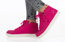 FINAL SALE - Women's Orchid Flower BILLY Sneaker Lace Mid Tops -Billy Footwear BW22135 670 studio standing 1 940x614 0662c100 a60c 4880 8eb0 5a4ab51a3d87