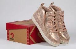 FINAL SALE - Women's Rose Gold BILLY Sneaker Lace Mid Tops 16 FINAL SALE - Women's Rose Gold BILLY Sneaker Lace Mid Tops -Billy Footwear BW22135 680 studio 2 940x614 28b03309 5e7d 491e a43f 74221d1d7f43