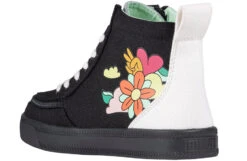 UNI Love Black Multi BILLY Classic Lace High Tops -Billy Footwear bk22100 009 45 medial 940x614 52664176429 o