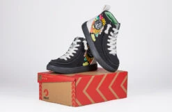 UNI Love Black Multi BILLY Classic Lace High Tops -Billy Footwear bk22100 009 on box 3 940x614 52664384023 o