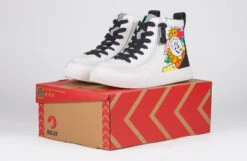 UNI Love White Multi BILLY Classic Lace High Tops 15 UNI Love White Multi BILLY Classic Lace High Tops -Billy Footwear bk22100 199 on box 1 940x614 52663903306 o