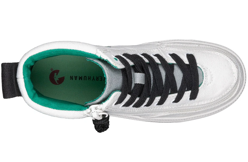 UNI Love White Multi BILLY Classic Lace High Tops 4 UNI Love White Multi BILLY Classic Lace High Tops - Image 4