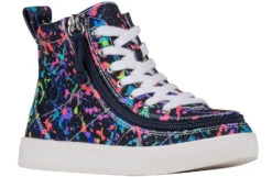 Billy Footwear 37 Sasha Splatter BILLY Classic Lace High Tops