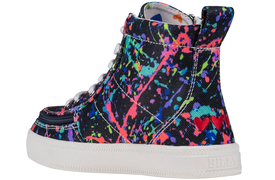 Sasha Splatter BILLY Classic Lace High Tops 4 Sasha Splatter BILLY Classic Lace High Tops - Image 4