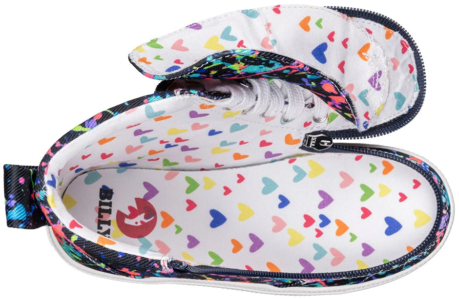 Sasha Splatter BILLY Classic Lace High Tops 6 Sasha Splatter BILLY Classic Lace High Tops - Image 6