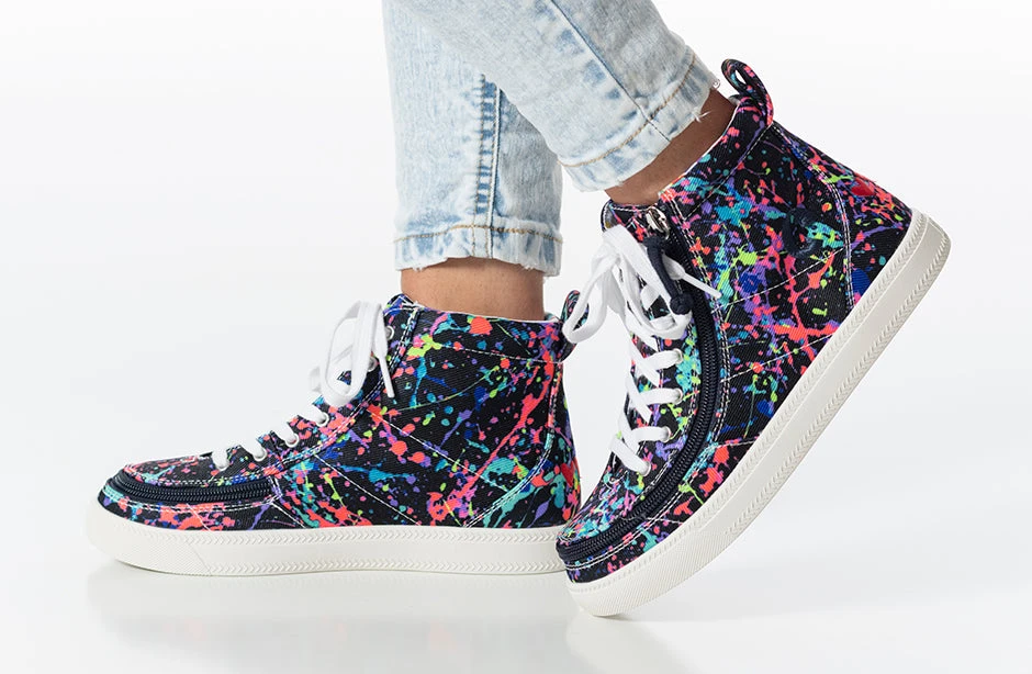 Sasha Splatter BILLY Classic Lace High Tops 11 Sasha Splatter BILLY Classic Lace High Tops - Image 11