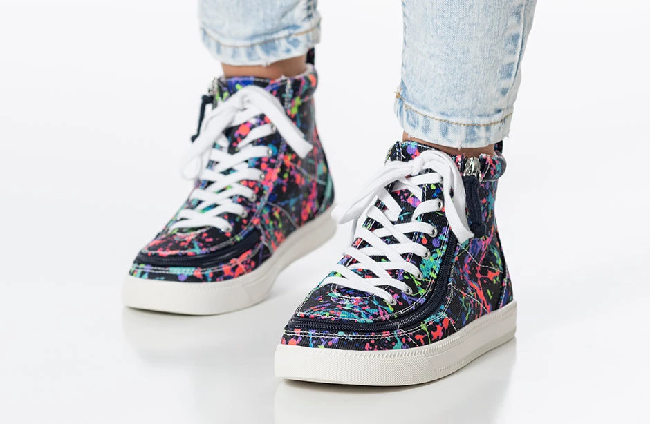 Sasha Splatter BILLY Classic Lace High Tops 12 Sasha Splatter BILLY Classic Lace High Tops - Image 12