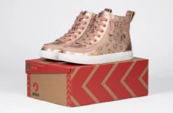 Rose Gold Daisy BILLY Classic Lace High Tops 17 Rose Gold Daisy BILLY Classic Lace High Tops -Billy Footwear bk23100 680 on box 1 940x614 52550445675 o