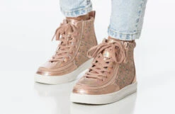 Rose Gold Daisy BILLY Classic Lace High Tops 21 Rose Gold Daisy BILLY Classic Lace High Tops -Billy Footwear bk23100 680 studio standing 2 940x614 52634049058 o