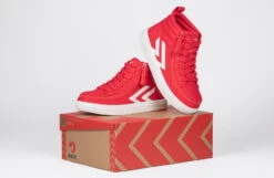 Red/White BILLY CS Sneaker High Tops -Billy Footwear bk23142 600 on box 3 940x614 52574347456 o