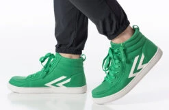 Men's Green/White BILLY CS Sneaker High Tops -Billy Footwear bm23142 320 studio standing 1 940x614 52631450072 o