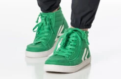 Men's Green/White BILLY CS Sneaker High Tops -Billy Footwear bm23142 320 studio standing 2 940x614 52632448628 o