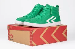 Men's Green/White BILLY CS Sneaker High Tops -Billy Footwear bm23142 320 on box 1 940x614 52454089104 o
