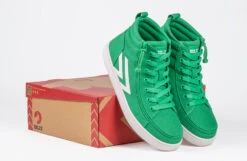 Men's Green/White BILLY CS Sneaker High Tops -Billy Footwear bm23142 320 on box 2 940x614 52454273510 o
