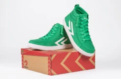 Men's Green/White BILLY CS Sneaker High Tops -Billy Footwear bm23142 320 on box 3 940x614 52453296267 o