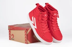 Men's Red/White BILLY CS Sneaker High Tops 18 Men's Red/White BILLY CS Sneaker High Tops -Billy Footwear bm23142 600 on box 2 940x614 52454094319 o