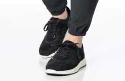 Men's Black Suede BILLY Comfort Joggers -Billy Footwear bm23148 002 studio standing 2 940x614 52634185885 o